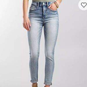 Buckle Black Fit No. 35 Ankle Skinny High Rise Denim Jeans Madagascar 2 Size 24